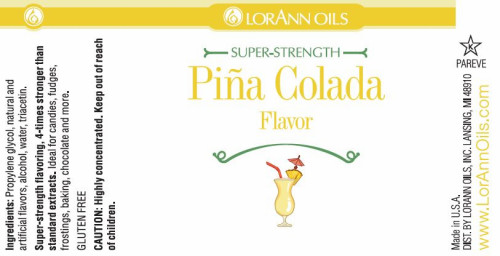 Pina Colada Flavour - 1 oz - LorAnn