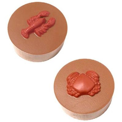 Lobster / Crab - Round Cookie Chocolate Plastic Mold (Oreo)