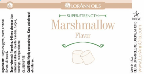 Marshmallow Flavour - 1 oz - LorAnn Marshmallow Flavour - 1 oz - LorAnn