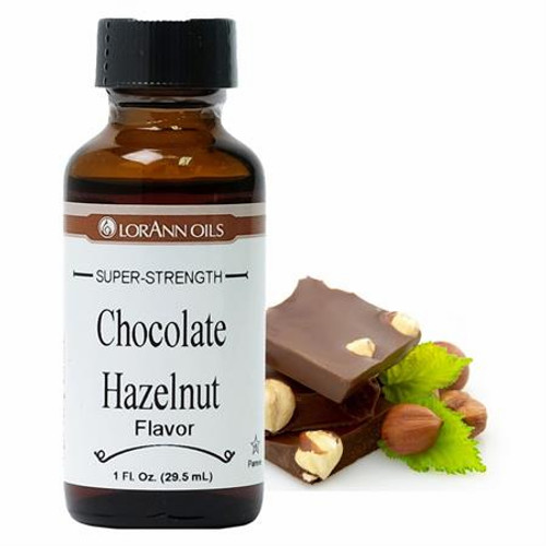 Chocolate Hazelnut Flavour - 1 oz - LorAnn Chocolate Hazelnut Flavour - 1 oz - LorAnn