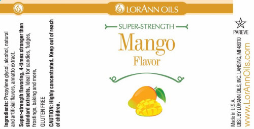 Mango Flavour - 1 oz - LorAnn