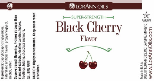 Black Cherry Flavour - 1 oz - LorAnn Black Cherry Flavour - 1 oz - LorAnn