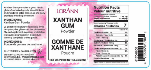 Xanthan Gum Powder -  LorAnn Xanthan Gum Powder -  LorAnn