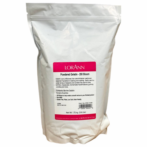 Gelatin Powdered (250 Bloom)--1.72kg  LorAnn