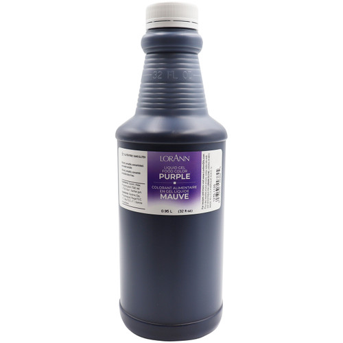Purple Food GEL Colouring - 0.95 L/32 fl oz - LorAnn