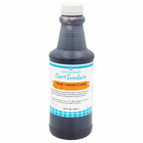 Red Velvet Flavour Fountain - LorAnn - 946 mL / 32 oz--SPECIAL ORDER. PLEASE CALL FOR MORE DETAILS