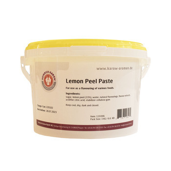 Lemon Peel in Lemon Oil - 3 kg -Crescendo