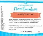 Juicy Lemon Flavour Fountain - LorAnn - 946 mL / 32 oz--SPECIAL ORDER.  PLEASE CALL FOR MORE DETAILS