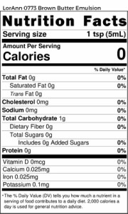 LorAnn - Brown Butter Emulsion - 16 oz--COMING SOON