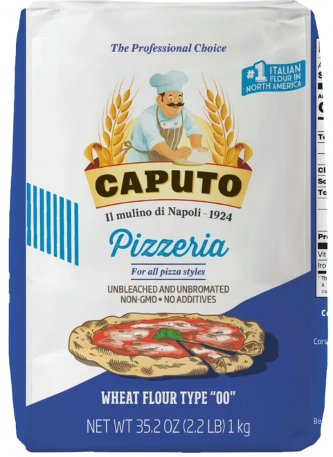 Caputo "00" Pizzeria Flour - Soft Wheat for Pizza and Bread - 1 kg (2.2 lbs)