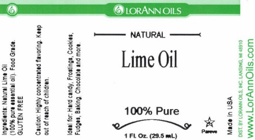 Lime Oil (Natural) - 1 oz - LorAnn Lime Oil (Natural) - 1 oz - LorAnn