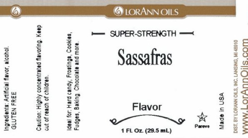 Sassafras Flavour - 1 oz - LorAnn Sassafras Flavour - 1 oz - LorAnn
