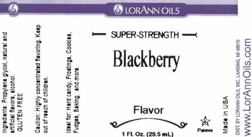 Blackberry Flavour - 16 oz - LorAnn Blackberry Flavour - 16 oz - LorAnn