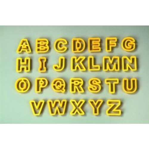 Alphabet Cutter Set (Nylon) -- Fat Daddio's Alphabet Cutter Set (Nylon) -- Fat Daddio's