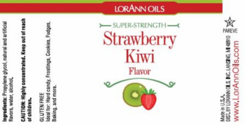 Strawberry Kiwi Flavour - 16 oz - LorAnn Strawberry Kiwi Flavour - 16 oz - LorAnn