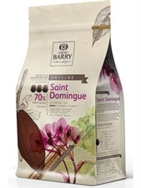 Chocolate - Dark 70% - Saint Domingue "Origine" - 2.5 kg (5.5 lbs) - Cacao Barry