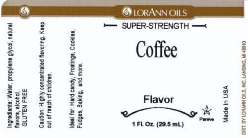 Coffee Flavour - 16 oz - LorAnn
