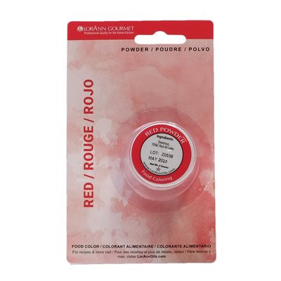 Food Colouring Powder Red 4 g / 0.5 oz LorAnn