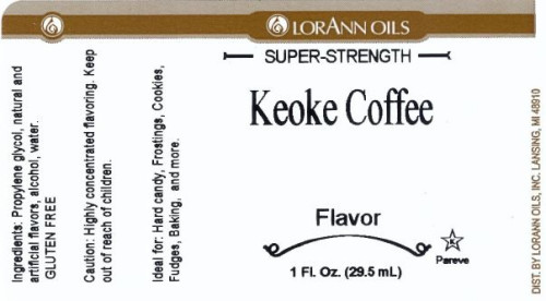 Keoke (Kahlua) Flavour - 16 oz - LorAnn