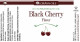 Black Cherry Flavour - 1 oz - LorAnn