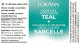 Teal Food GEL Colouring - 0.95 L/32 fl oz - LorAnn