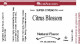 Citrus Blossom, Natural - 16 oz - LorAnn