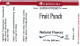 Fruit Punch (Natural) - 16 oz - LorAnn