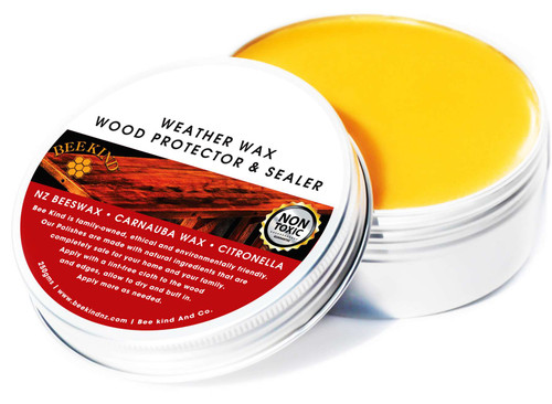 Bee Kind™ Weather Wax Wood Protector & Sealer