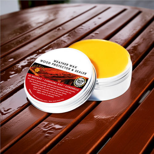 Bee Kind Weather Wax Wood Protector & Sealer