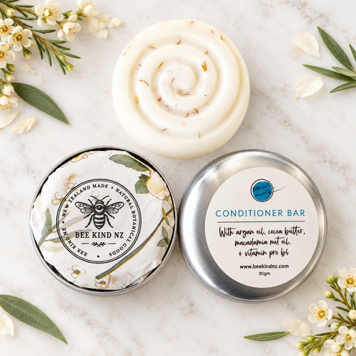 Solid Conditioner Bar NZ | Natural Hair Care | Bee Kind