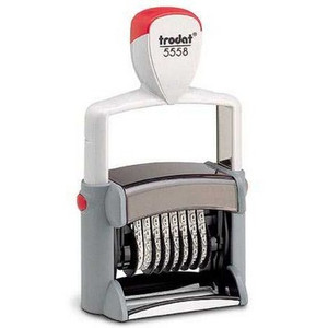 TRODAT 5558 PROFESSIONAL NUMBERER 8 BAND 5MM BLACK