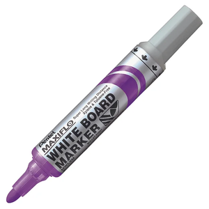 Pentel MWL5 Maxiflo Whiteboard Marker Bullet Point 2.1mm Violet, Each