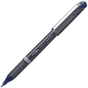 Pentel BL30 Energel Plus Liquid Gel Pen 1.0mm Blue, Box of 12