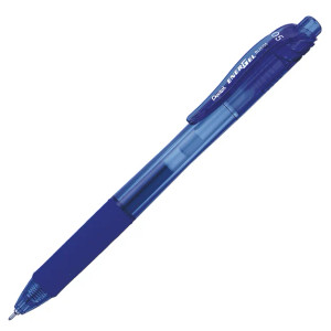 Pentel Energel X Gel Pen BLN105 Retractable Fine 0.5mm Blue, Each