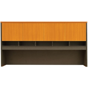 LOGAN HUTCH WITH DOORS 1800W Beech