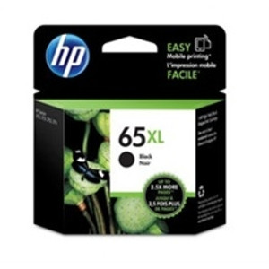 HP #65XL ORIGINAL BLACK INK CARTRIDGE N9K04AA 300 PAGES Suits HP Deskjet 2620 / 2621 / 2623 / 2624 / 3720/ 3721 / 3723 / 3724 / 5020 / 5030 / 5032 / 5034 / 5075, HP AMP 120 / 125