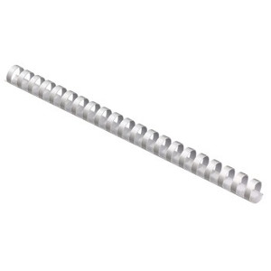 PLASTIC BINDING COMB 14mm 21Ring White Bx100 53466