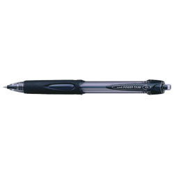 UNIBALL POWERTANK RETRACTABLE BALLPOINT PEN SN220 1.00mm Medium Black (Box of 12)