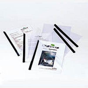 GUSSPAK TRANSPARENT BINDING COVERS A4 Clear, Extra Thick 225micron, Pk100