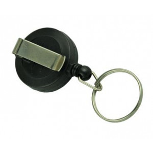 RETRACTABLE PLASTIC REEL CORD WITH KEY RING