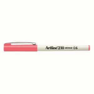 ARTLINE 210 FINELINER PENS 0.6mm Pink Pack of 12