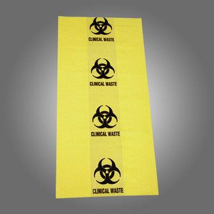 AEROHAZARD Biohazard Clinical Waste Bag 10L - 40um (350 x 470mm), Each