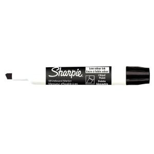 SHARPIE WHITEBOARD MARKERS 2.0mm Chisel Point Black, Bx12
