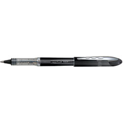 UNIBALL VISION ELITE ROLLER BALL PEN UB 200 0.8mm Black (Box of 12)