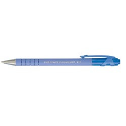 PAPER MATE FLEXGRIP ULTRA RETRACTABLE BALLPOINT PEN Fine Blue Bx12