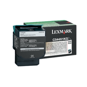 LEXMARK C544 / X544 ORIGINAL BLACK EXTRA HIGH YIELD RETURN PROGRAMME TONER CARTRIDGE 6K Suits Suits C544 / C546 / X544 / X546 / X548
