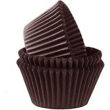 BROWN MUFFIN MOULD 60mm Base Pk2500