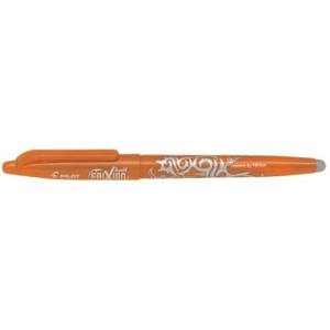 PILOT FRIXION BALL ERASABLE GEL PEN 0.7mm Orange Bx12