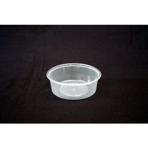 DISPOSABLE ROUND CONTAINER 280ml Bx500 (Lids Sold Separately)
