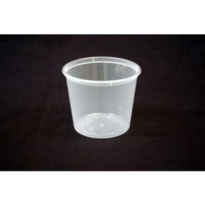 DISPOSABLE ROUND CONTAINER 700ml Bx500 (Lids Sold Separately)